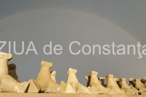 Surpriza pe cerul orasului Constanta dupa furtuna. Un dublu curcubeu a infrumusetat cerul (galerie foto-video)  