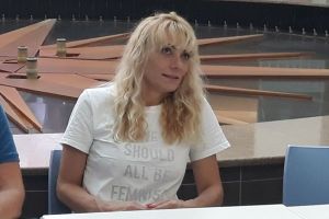 Emanuela Gavrila, prezenta la amicalul de ieri al SSC Farul: Imi place mult de tot acest «N-ai cum». Ma provoaca“