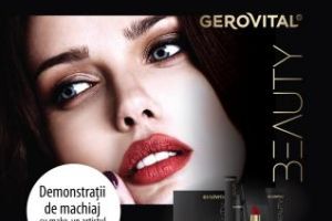 Farmec deschide un nou magazin Gerovital în Cluj-Napoca şi oferă demonstraţii gratuite de machiaj