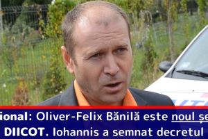 Naţional: Oliver-Felix Bănilă este noul şef al DIICOT. Iohannis a semnat decretul