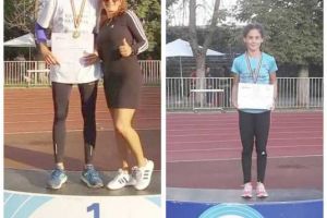 FOTO: rezultate excelente pentru atleţii de la CSȘ Blaj la Campionatul Naţional pentru juniori 3! Eduard Bîrgoz – campion naţional, Mihaela Blaga – medalie de argint