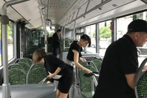 Un autobuz de top pe străzile din Piteşti