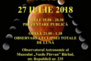 Eclipsa totala de Luna – 27 iulie 2018