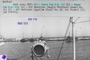 1959, iulie Ocean Tug N.S. 116- Ocean Tug R.M. 101