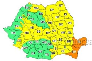 ULTIMĂ ORĂ: Atenţionare meteo, REACTUALIZATĂ! Vrancea sub cod galben de ploi, până miercuri la ora 21:00