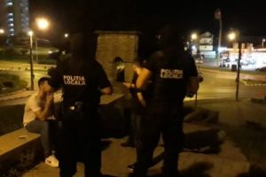 Turbulenţi săltaţi de Poliţia Locală