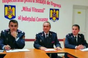Numărul intervenţiilor la care sunt solicitaţi pompierii covăsneni, în creştere