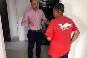 Inspecţie inopinată a viceprimarului Harşovschi la locuinţele ANL care vor fi repartizate ...