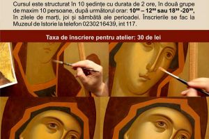 Se mai fac înscrieri la atelierul de pictură - icoană în manieră bizantină pentru ...