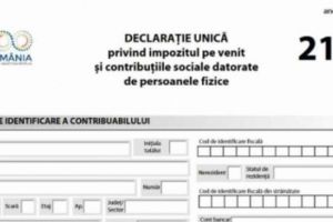 Marţi, pe 31 iulie, expiră termenul pentru depunerea on-line a declaraţiei unice 212