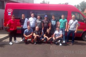 Cei mai buni pompieri militari din Harghita în competiţie în Covasna