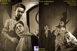 Ecou indepartat 1961 Marcela Sassu Fana Geica, Constantin Mortun, Marcela Sassu, Fana Geica