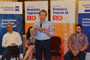 Dacian Cioloş a promis la Satu Mare: Depolitizează toate instituţiile dacă ajunge la guvernare