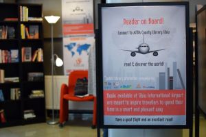 Cărţi pentru pasageri la Aeroportul Sibiu – Le pot lectura gratuit