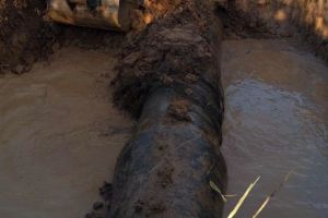 Avarie la conducta de apă de la Sadu. Intervenţie de urgenţă