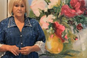 Lansare expoziţie de pictură Veress Zsuzsa „În lumina florilor”