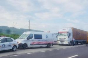 CLUJ: Razie la TIR-uri şi autobuze! Câte amenzi au dat poliţiştii FOTO