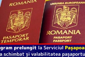 Prefectura Neamţ: Program prelungit la Serviciul Paşapoarte. S-a schimbat şi valabilitatea paşaportului