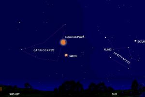 La noapte, cea mai lungă eclipsă de lună din acest secol