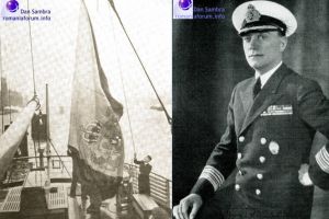 Bricul Mircea - Comandor August Roman, drapel