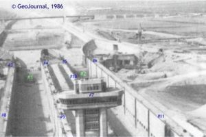 1983, ecluze - Agigea - amonte