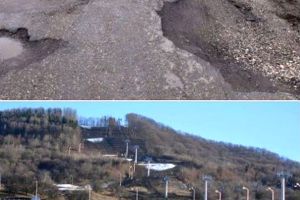 ”Banii pentru modernizarea drumurilor din Bistriţa au fost înghiţiţi de pârtia de schi”