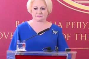 Viorica Dăncilă a comis-o din nou: Într-o vizită oficială la Skopje a spus în mod repetat 