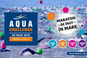 Editia 2018 a Aqua Challenge, primul maraton de natatie in mare din Romania, se disputa sambata