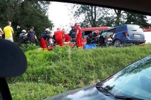 Accident grav pe DN25, între Șendreni şi Traian