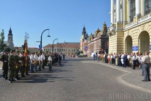 Ziua Imnului Naţional va fi sărbătorită, duminică, în faţa Primăriei