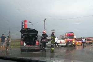 Un nou accident grav în judeţul Galaţi