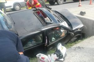 Accident cu 5 victime rănite foarte grav în Gorneşti