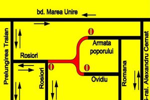 Lucările la parcarea multietajată din Mazepa vin cu restricţii rutiere