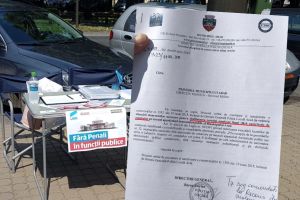 USR: Gheorghe Falcă a dispus PERSONAL dezamplasarea cortului „Fără Penali în funcţii publice”
