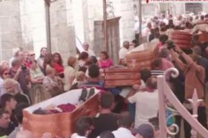 Ritualul ”morţilor vii” în Spania