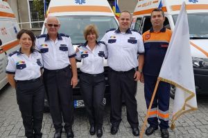 FOTO. Ambulanţieri sătmăreni, prezenţi la Ziua Naţională a Ambulanţei de la Alba Iulia