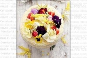 lauraadamache.ro: Tort Mimoza cu crema de vanilie si ananas