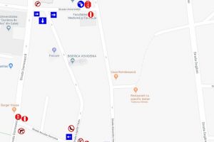 Două noi străzi cu sens unic în Centrul Galaţiului