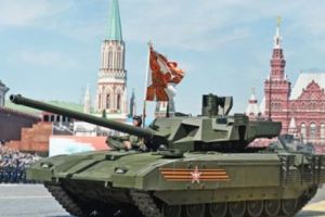 Rusia a rămas fără bani. Forţele armate Ruse amână producţia noilor tancuri „Armata” datorită costului ridicat
