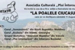 Festivalul coral „La poalele Ciucaşului”, la a patra ediţie