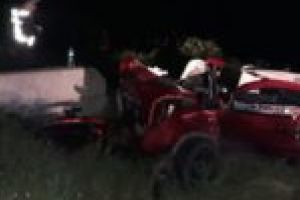 Imagini de coşmar în Caraş-Severin! Un mort şi trei răniţi deosebit de grav în urma unui accident pe DN 6!