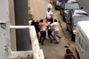 Zeci de români s-au bătut în Germania. VIDEO