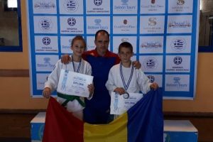 Patru judoka şi trei medalii pe tatami grecesc