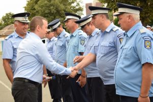 FOTO. Ceremonial de avansare în grad, la Jandarmeria Satu Mare