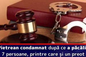 Pietrean condamnat după ce a păcălit 7 persoane, printre care şi un preot