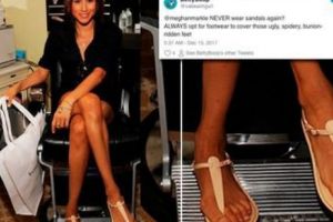 Meghan Markle, criticată aspru pe social media: Nu ar mai trebui să poarte SANDALE NICIODATĂ. FOTO în articol