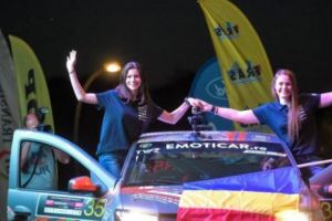 Cristiana şi Diana, singurele românce care îmblânzesc bolizii de raliuri