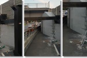 Se inchide pasajul Jiul pentru remontarea limitatorului de inaltime