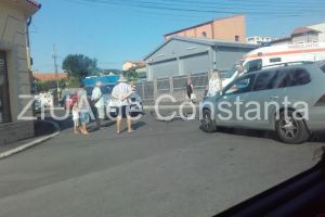 UPDATE: Biciclist, lovit de un automobil in municipiul Constanta. A fost solicitata ambulanta    