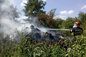 Alerta! Incendiu la o gospodarie din localitatea Turda (Tulcea)